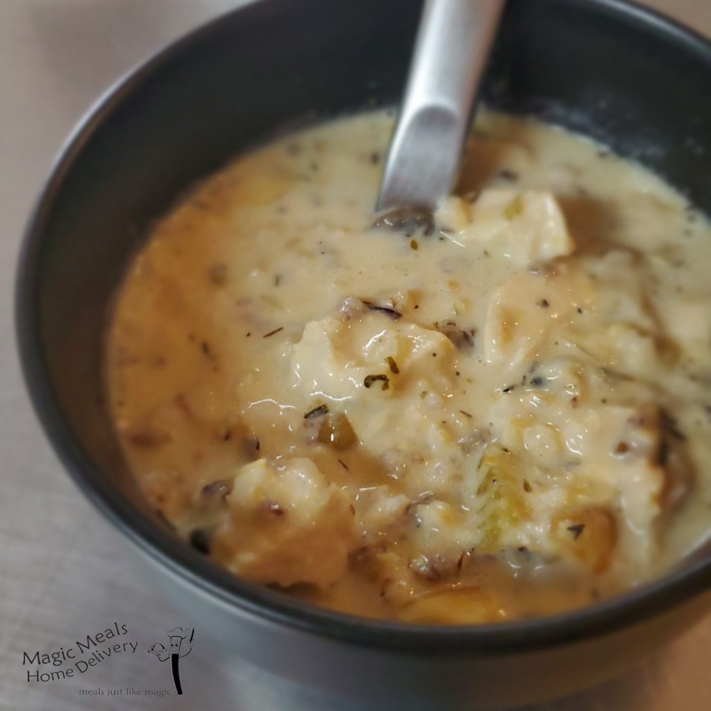1. Creamy Chicken and Wild Rice Soup