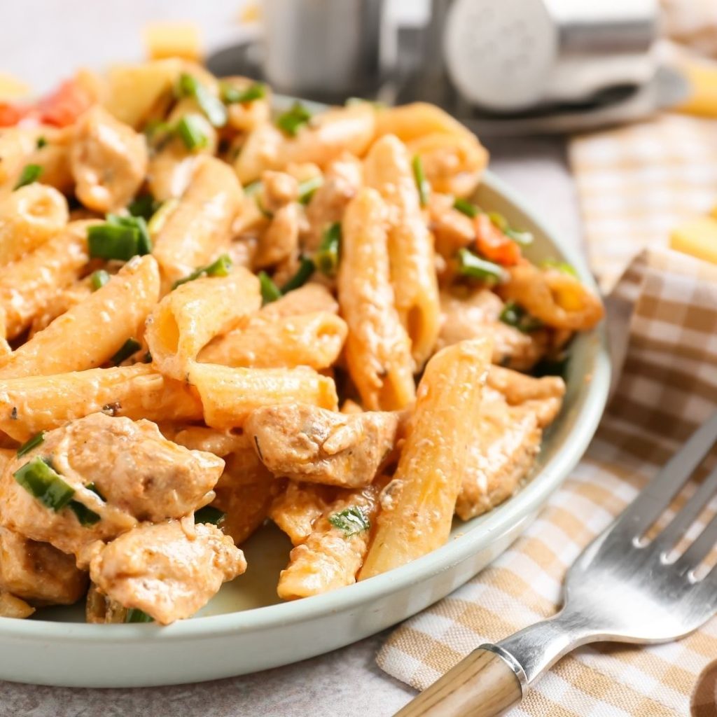 6. Creamy Cajun Chicken Pasta