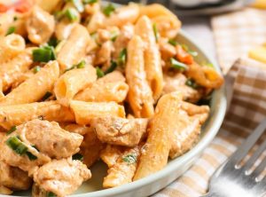 6. Creamy Cajun Chicken Pasta